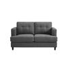 Josiah 2 Seater Fixed Grey