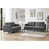 Josiah 2 Seater Fixed Grey