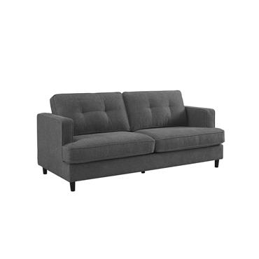 Josiah 3 Seater Fixed Grey