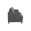 Josiah 3 Seater Fixed Grey