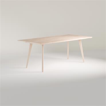 Vinnie 2.4m Dining Table - Oak 3cm Top