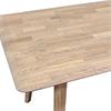 2.0m Extending Dining Table - Ash 3cm Top