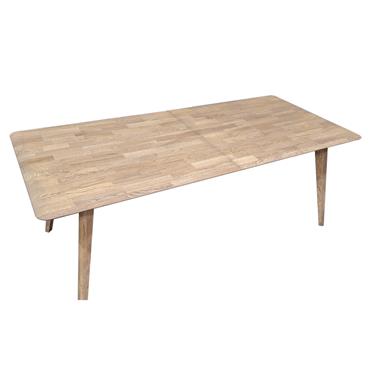 Vinnie 2.0m Extending Dining Table - Oak 3cm Top