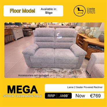 Larne 2 Seater Powered Recliner