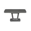 Jazz 1.2-1.6m Dining Table Ext Graphite Grey Matt