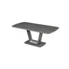 Jazz 1.6-2.0m Dining Table Ext Graphite Grey Matt
