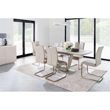Jazz 1.6-2.0m Dining Table Ext Putty