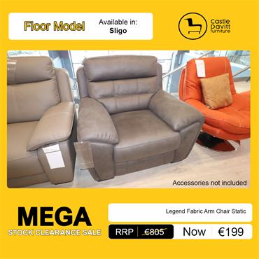 Legend Fabric Arm Chair Static