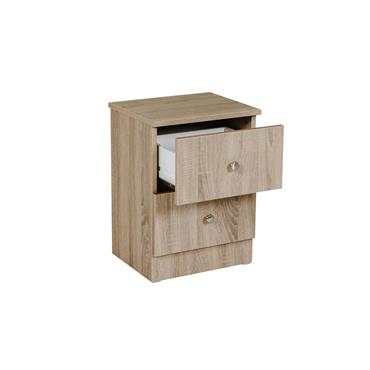 Leeroy Bedside Table Oak