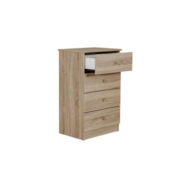 Leeroy 4 Drawer Chest - Oak
