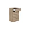 Leeroy 4 Drawer Chest - Oak