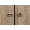 Leeroy Wardrobe 2 Door Oak