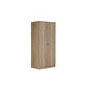 Leeroy Wardrobe 2 Door Oak