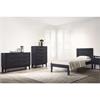 Midnight 3' Bed Frame Dark Grey
