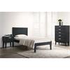 Midnight Bedside Table 1 Drawer Blue