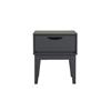 Midnight Bedside Table Dark Grey