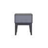 Midnight Bedside Table Dark Grey