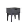 Midnight Bedside Table Dark Grey
