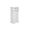 Maple Tall Narrow Chest Drawer Bone