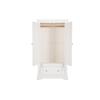 Maple Double Wardrobe Bone
