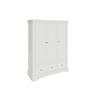 Maple Triple Wardrobe Bone