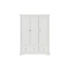 Maple Triple Wardrobe Bone