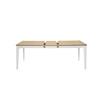 Maisie 2.0m Dining Table Extending Cashmere Oak