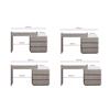 Marianna Dressing Table with Chest 5 Drawer