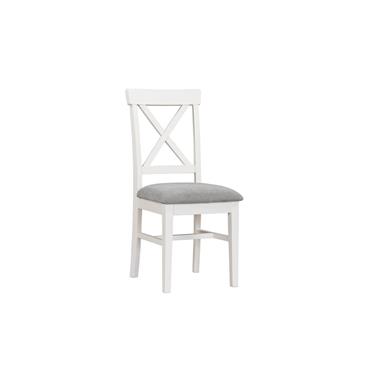 Montana Dining Chair Fabric Seat Grey