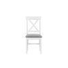 Montana Dining Chair Fabric Seat Grey