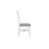 Montana Dining Chair Fabric Seat Grey