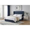 Marcella 6' Ottoman Bed Navy