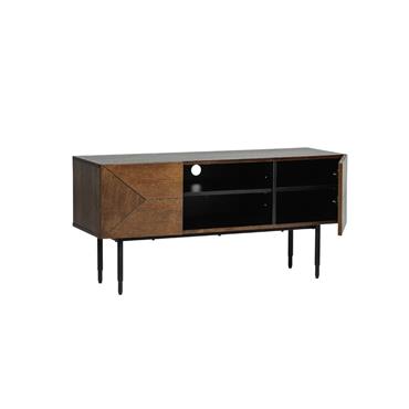 Nickson TV Unit 1200 Smoked Oak