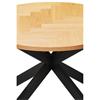 Nickson Dining Table Round 1000 Natural Oak