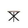 Nickson Dining Table Round 1000 Smoked Oak