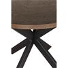 Nickson Dining Table Round 1000 Smoked Oak