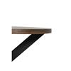 Nickson Dining Table Round 1000 Smoked Oak