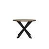 Nickson Dining Table Round 1000 Smoked Oak