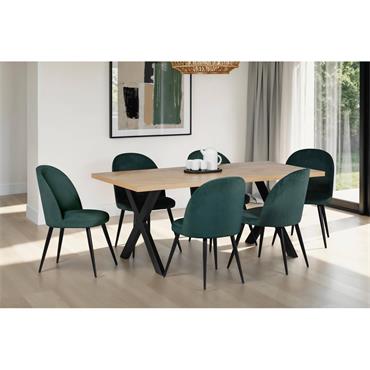 Nickson Dining Table 1800 Natural Oak
