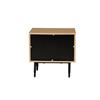 Nickson Bedside Table 1 Drawer Natural Oak