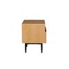 Nickson Bedside Table 1 Drawer Natural Oak