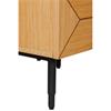 Nickson Bedside Table 1 Drawer Natural Oak