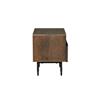 Nickson Bedside Table 1 Drawer Smoked Oak