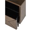 Nickson Bedside Table 1 Drawer Smoked Oak