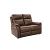 Nelly 2 Seater Fixed Brown