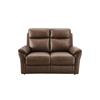 Nelly 2 Seater Fixed Brown