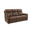 Nelly 3 Seater Fixed Brown