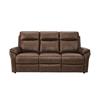 Nelly 3 Seater Fixed Brown