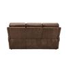 Nelly 3 Seater Fixed Brown