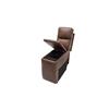 Nelly Console Sectional Brown